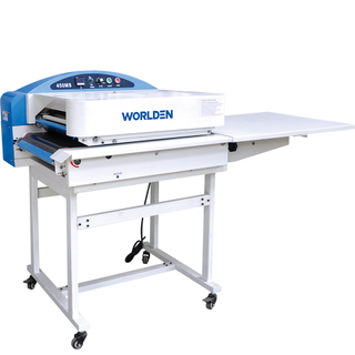 WD-450CS Fusing Machine for Bonding of Facing Clothes Industry.