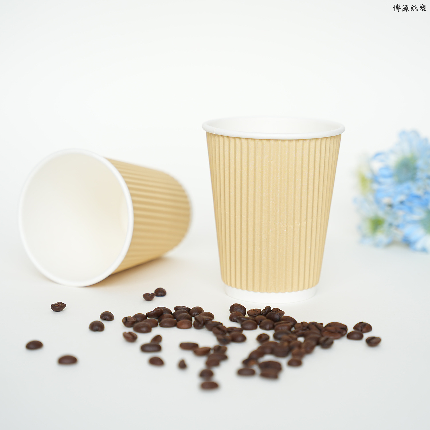 China Manufacturer Customized Printed Disposable Double Wall Coffee Paper Cup