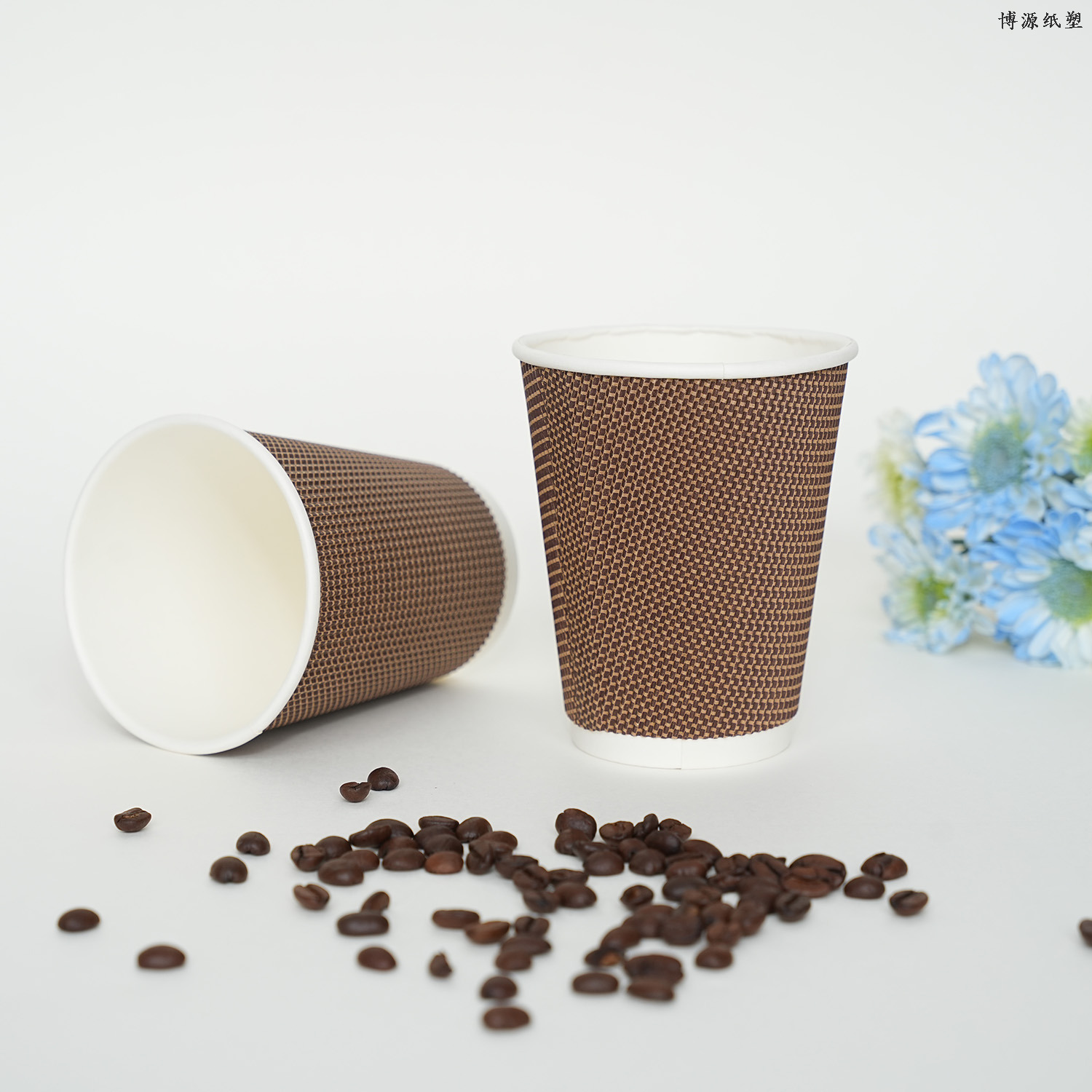China Manufacturer Customized Printed Disposable Double Wall Coffee Paper Cup