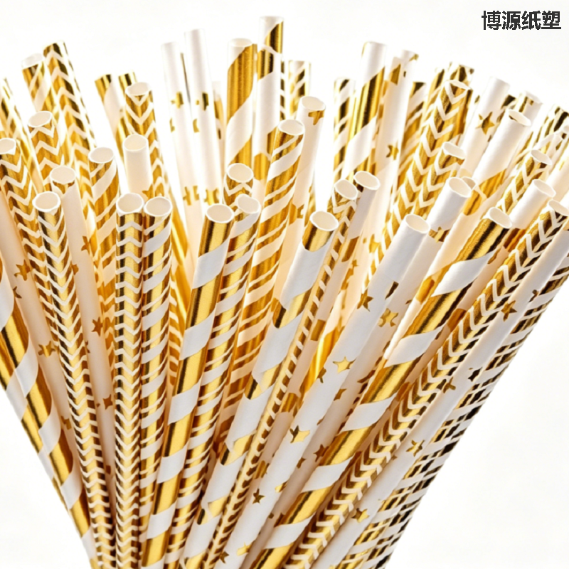 All Types Drinking Straws, Disposable Paper/PLA/Plastic Straw Drink Straws Eco Friendly Compostable Customizable