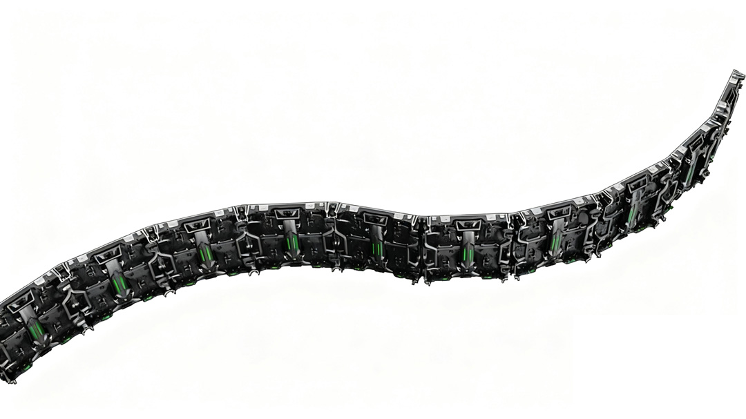 Curved LED Display Rental Vermietung gebogener LED-Displays