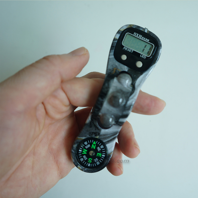 Digital Tasbih Tally Counter with Compass 