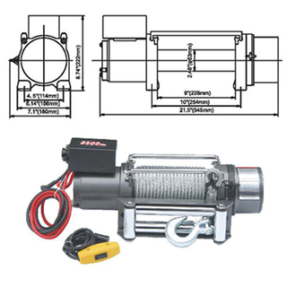 DW8500 Electric Winch Series