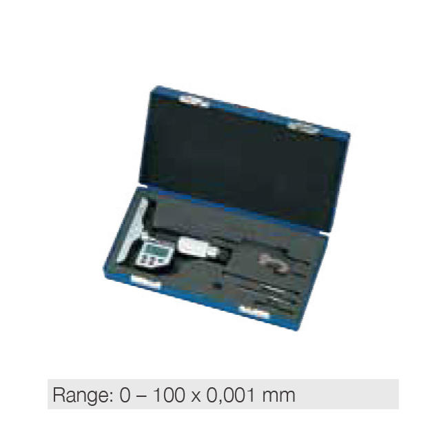 Electronic digital depth micrometer