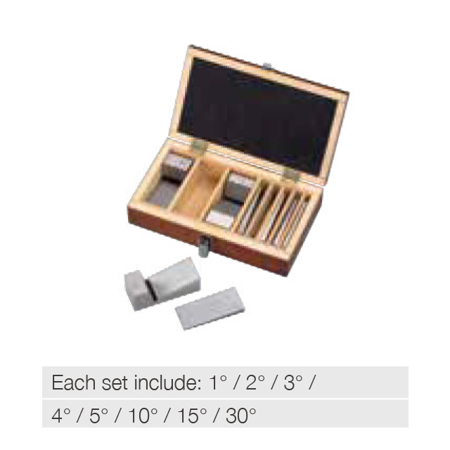 8 pcs. universal angle block set