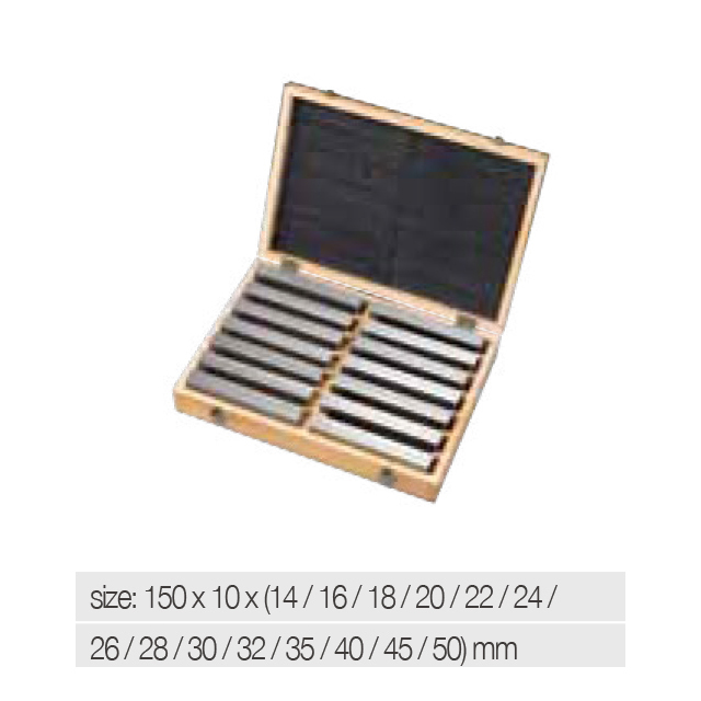 Standard steel parallel set