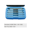 5pcs/set long series center drills
