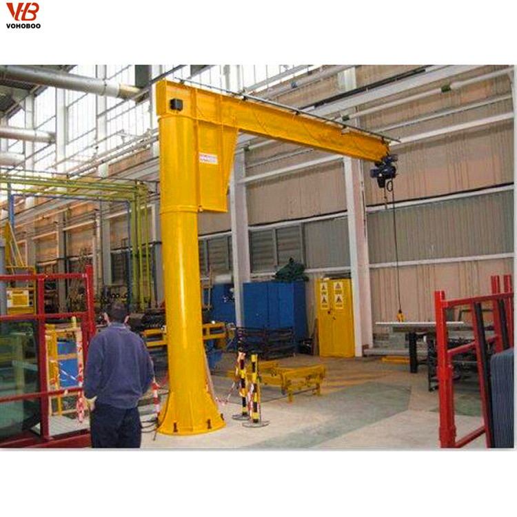 0.25 to 10 T Jib Crane Light Type Workshop Construction Used 2000kg / 3000kg / 500kg Slewing Arm Crane