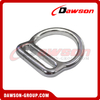 DSJ-A3005-1 Anillo en D de aluminio para protección contra caídas y escalada en exteriores, anillo en D para arneses de seguridad de aluminio de 50 mm