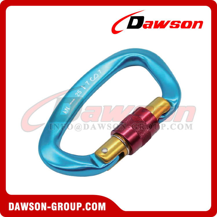 DSJ-A812N حلقة تسلق من سبائك الألومنيوم عالية الجودة، حلقة تسلق من الألومنيوم بخيط الجوز