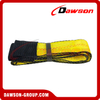 Желтые автомобильные ремни 2 x 144 дюйма с карабинами с храповым механизмом и ремни для колес 33 дюйма, ремни для сверхмощных шин 3333 LBS WLL для автомобильного прицепа, автомобильных тягачей