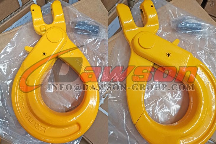 DS738 G80 Gancho autoblocante de horquilla mejorado para eslingas de cadena de elevaci&oacute;n - Dawson Group Ltd. - Fabricante, proveedor y f&aacute;brica de China