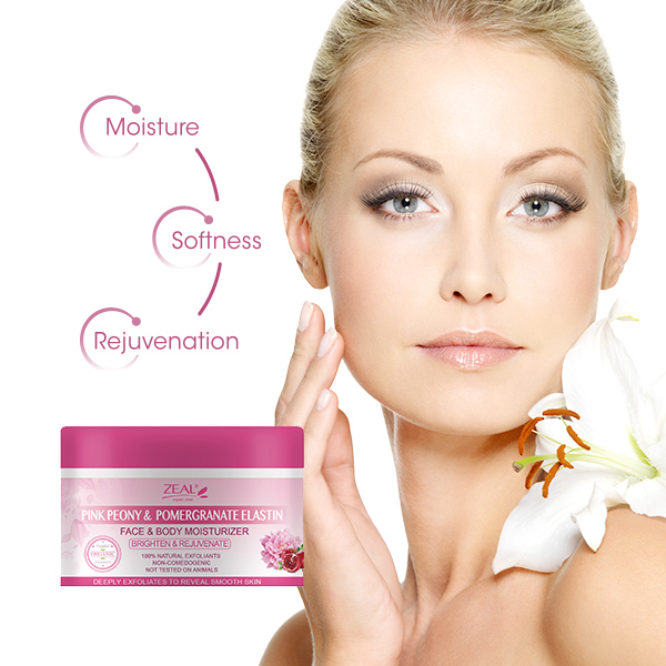 Zeal Pink Peony & Pomergranate Elastin Facial Cream