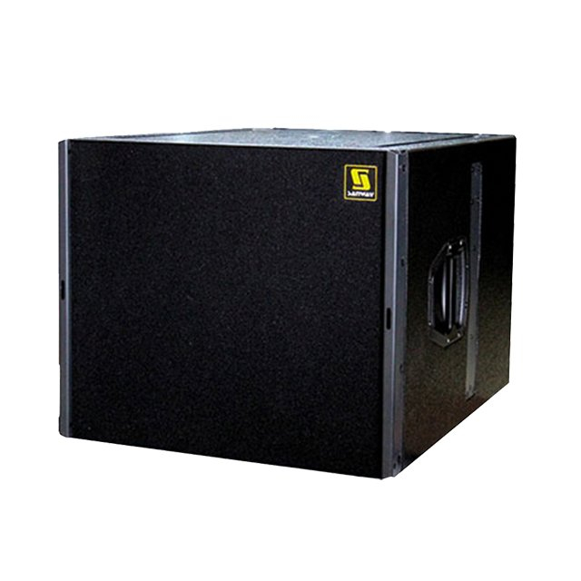 Q-SUB Design de caixa de subwoofer PA de áudio único de 18"" Pro