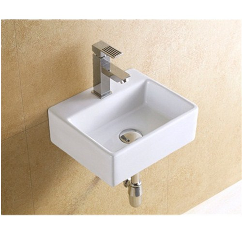 Sanitaryware ceramic hung-wall washing basin 