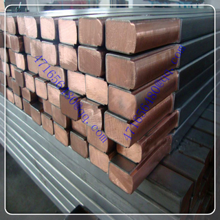 high quality ti clad copper composite metal bar for PCB