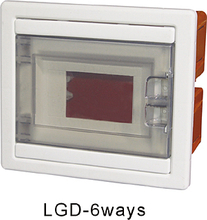 LGD-6Ways impermeabilizan el rectángulo de distribución