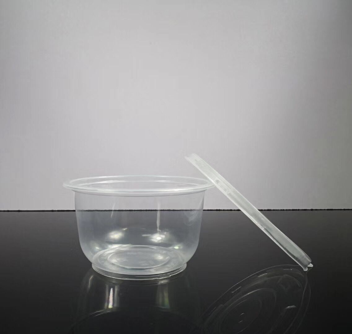 Disposable Flat Plastic Bowl Lid