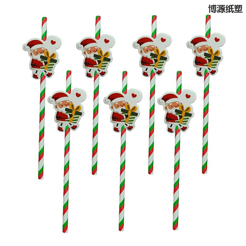 Factory Wholesale Disposable Paper Drinking Straw, Biodegradable Straight Paper Drink Straw Custom Size Logo