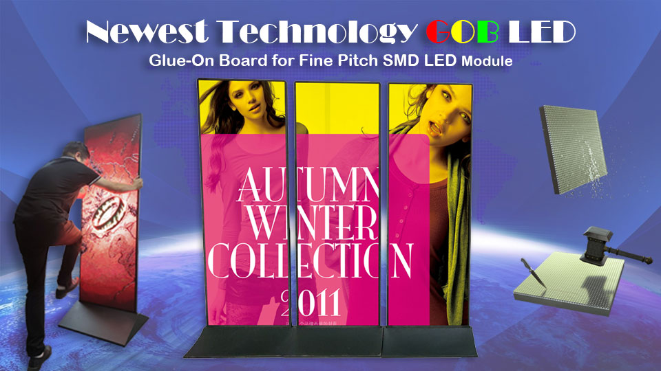 Affichage à LED de la plus récente technologie GOB