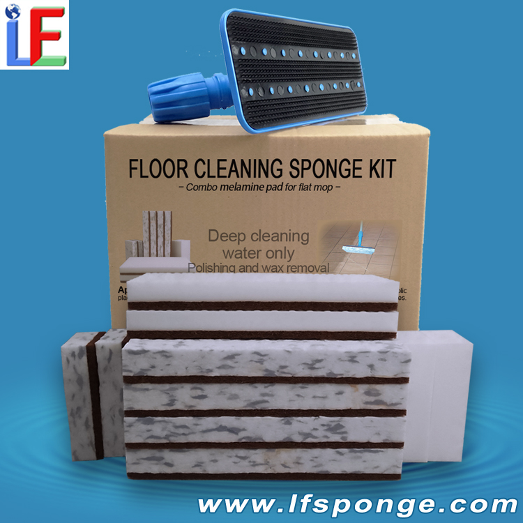  Floor Cleaning Sponge Kit