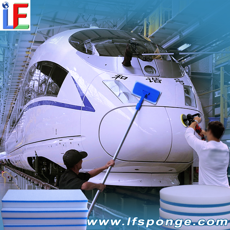 High-Speed Train Rail Cleaning Tools