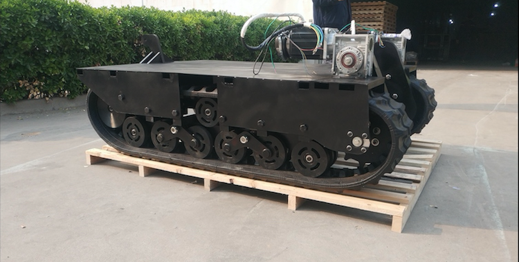 Rubber Tracked Chassis Rubber Track Undercarriage Chassis 