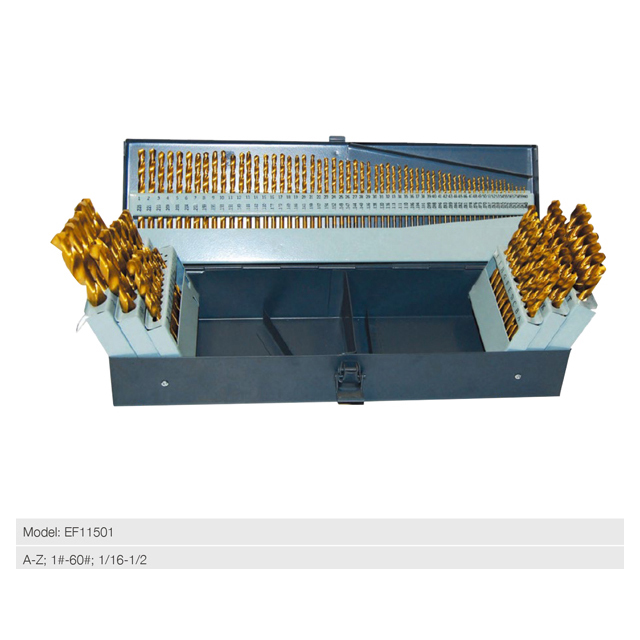 115PCS HSS Twist Drill Set