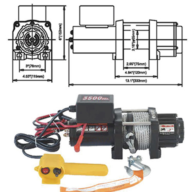 DW3500 Electric Winch Series