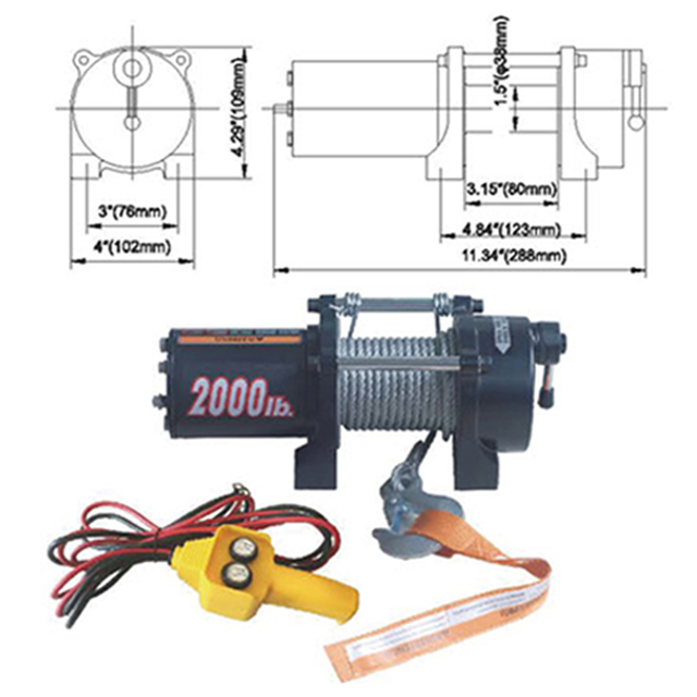 DW2000 Electric Winch Series