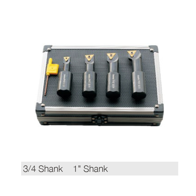 Stubby shank boring bar sets