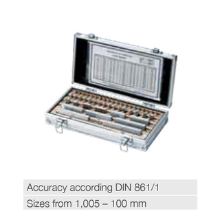 Metric gage block set 47 pcs.