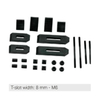 Clamping kit set 24 pcs.