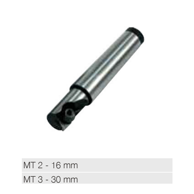 Indexable carbide end mill