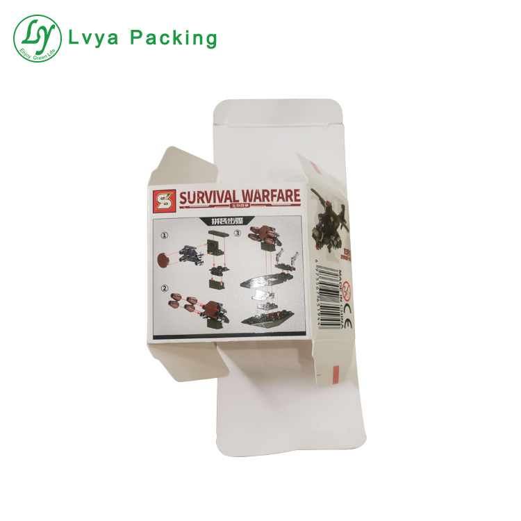 Customized product packaging small white box packaging,plain white paper box,white cardboard toy packing box