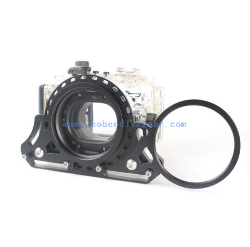 Underwater M67  Wet Lens holder Mount adapter for Meikon D7000/D7100/D7200 