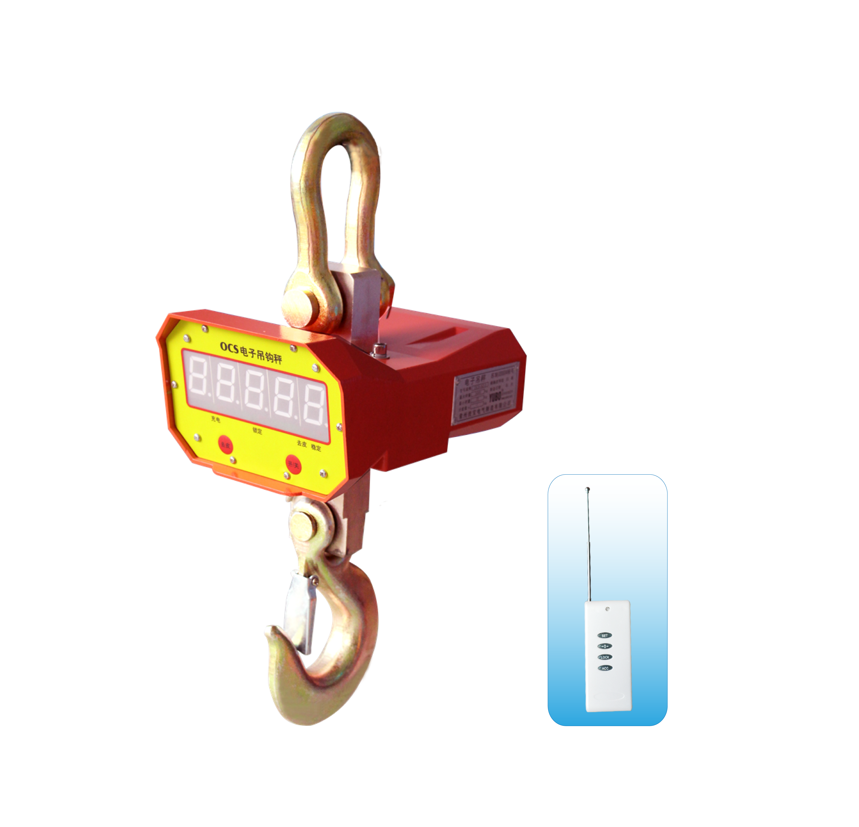 VISION Crane Scale 50/150/300kg Electronic Digital Scale Balance LCD High Accurate Industrial Heavy Duty Hanging Hook