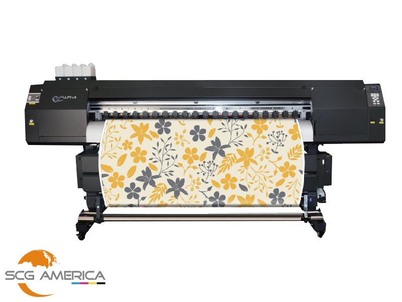 AE1800-TX2 72'' Sublimation Printer With Dual DX5 Head