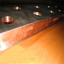 electroplating use GR2 TITANIUM CLAD COPPER SHEET