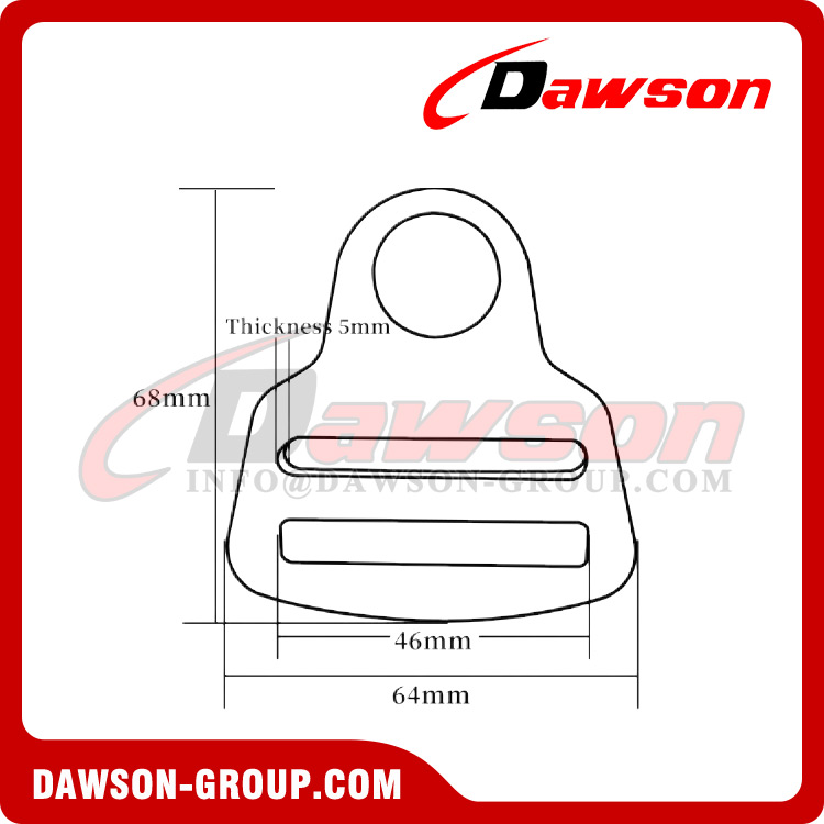 DSJ-5015 Быстроразъемная пряжка для защиты от падения, а также сумок и багажа, внутренние быстросъемные трехскользящие пряжки