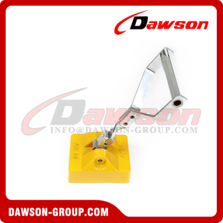 Elevador magnético permanente portátil DS-HML para manipular hojas de sierra de hierro y chapa de acero