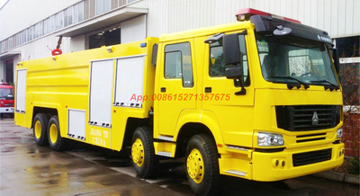 HOWO 8x4 Fire Trucks  20T Water Foam 60L/s ≥55m/1MPa<Customization LHD RHD>