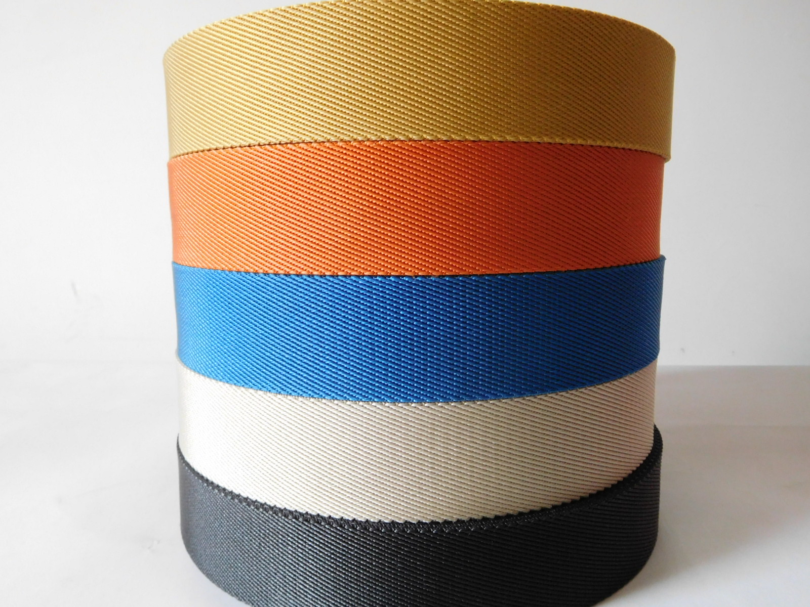 High quality colorful nylon webbing for bags shoulder belt