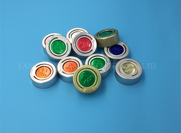 20mm Aluminum Tear Off Cap with Logo