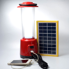 Protable Rechargeable SMD LED Camping Light with USB Mobile Phone Charging