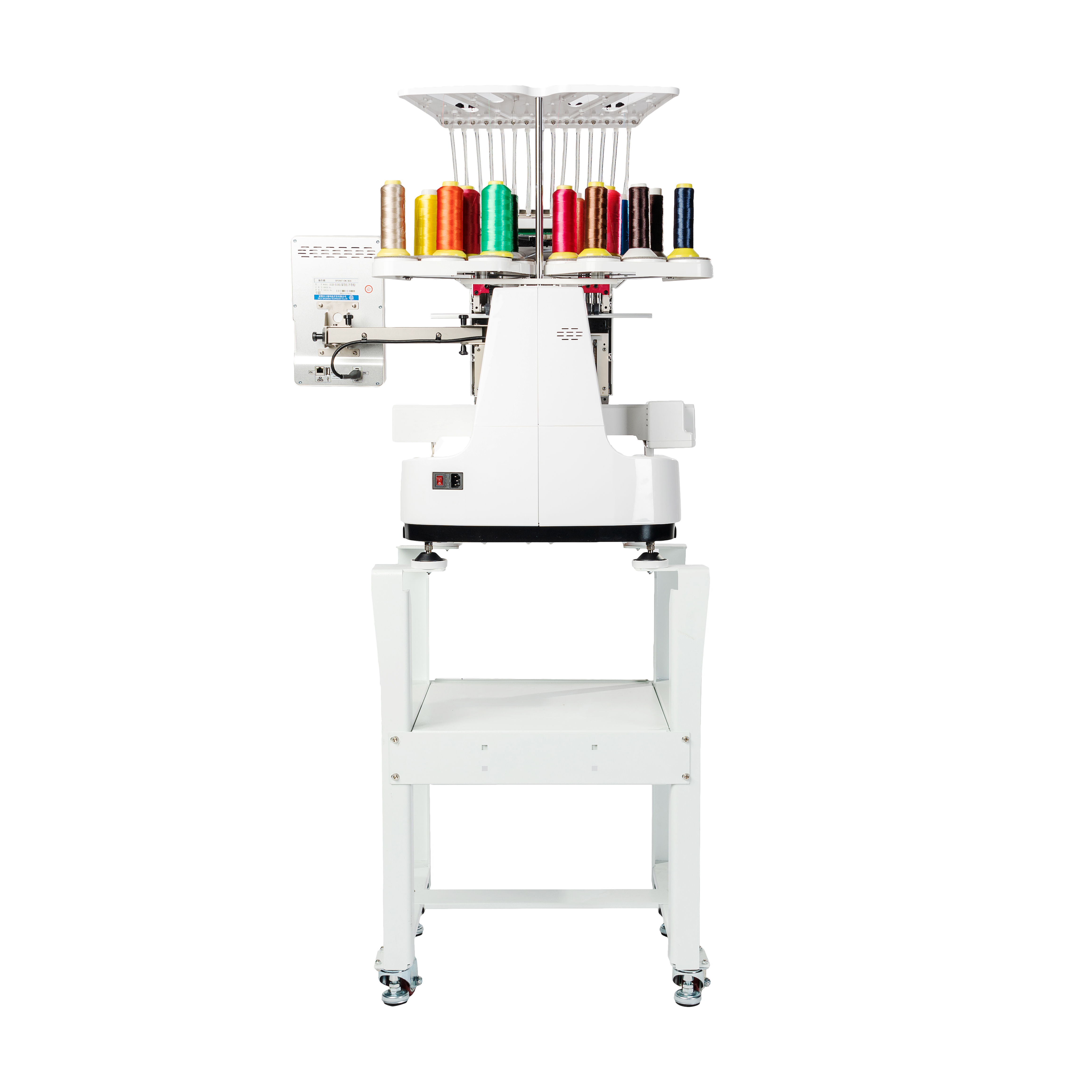BR-3620 Single Head 15 Needles China Flat T-shirt Hat Embroidery Machine Computerized Embroidery Machine
