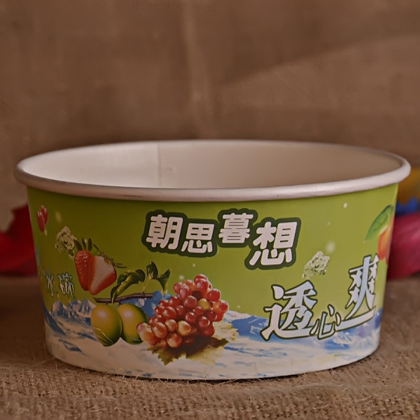 Disposable Ice Cream Paper Bowl