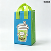 Disposable Heat & Cold Retention Carry Bag, Non-woven Laminated Thermal Bag with Self-sticky Seal Strip, Perfect for Packing Coffee, Fruit Tea, Bottled Drinks and Dessert To-go