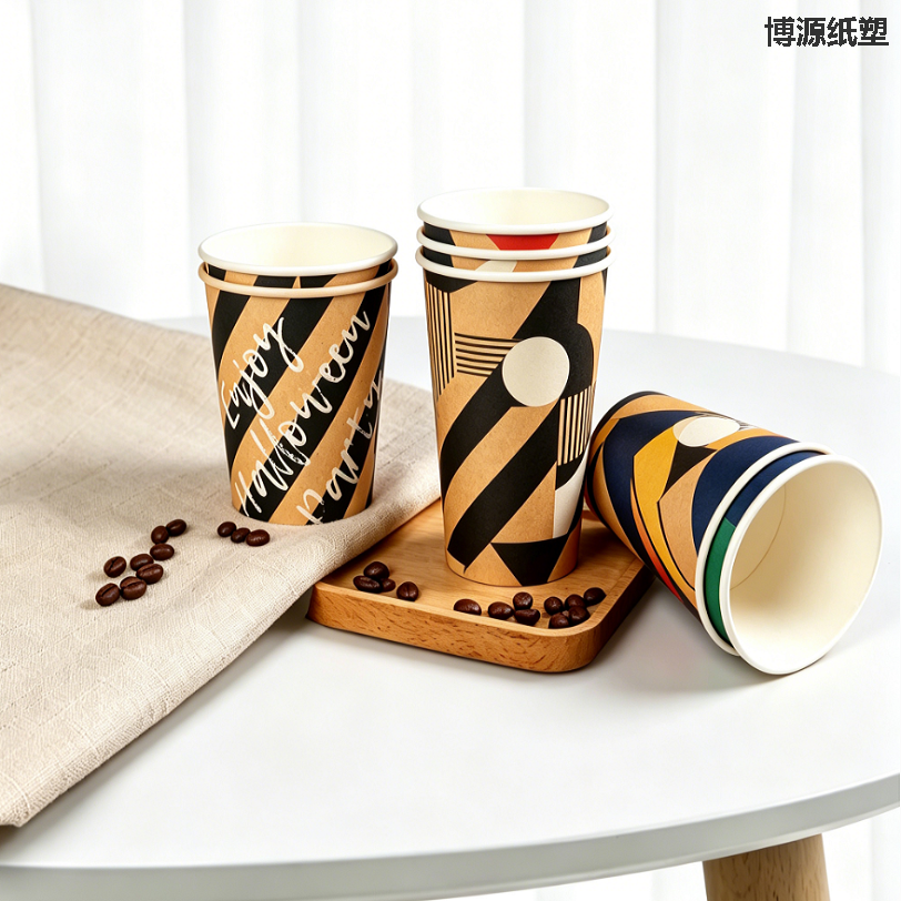 Single Wall Disposable Paper Cups, Eco Biodegradable Paper Cups, Factory Direct Sales, Multiple Sizes Available, Custom Size Accepted, High Quality Guaranteed for Beverage, Catering and Party Use.