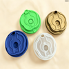 Food Contact Safe Recyclable PP Drink Cup Lids, Spill Prevent, Custom Size/Color/Logo for Bubble Tea, Coffee, Juice